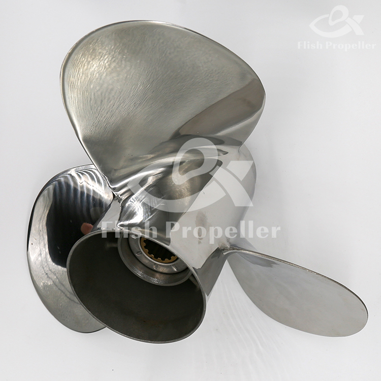 35-60HP Stainless Steel Outboard Propeller for Honda 201-11040-13 Customized