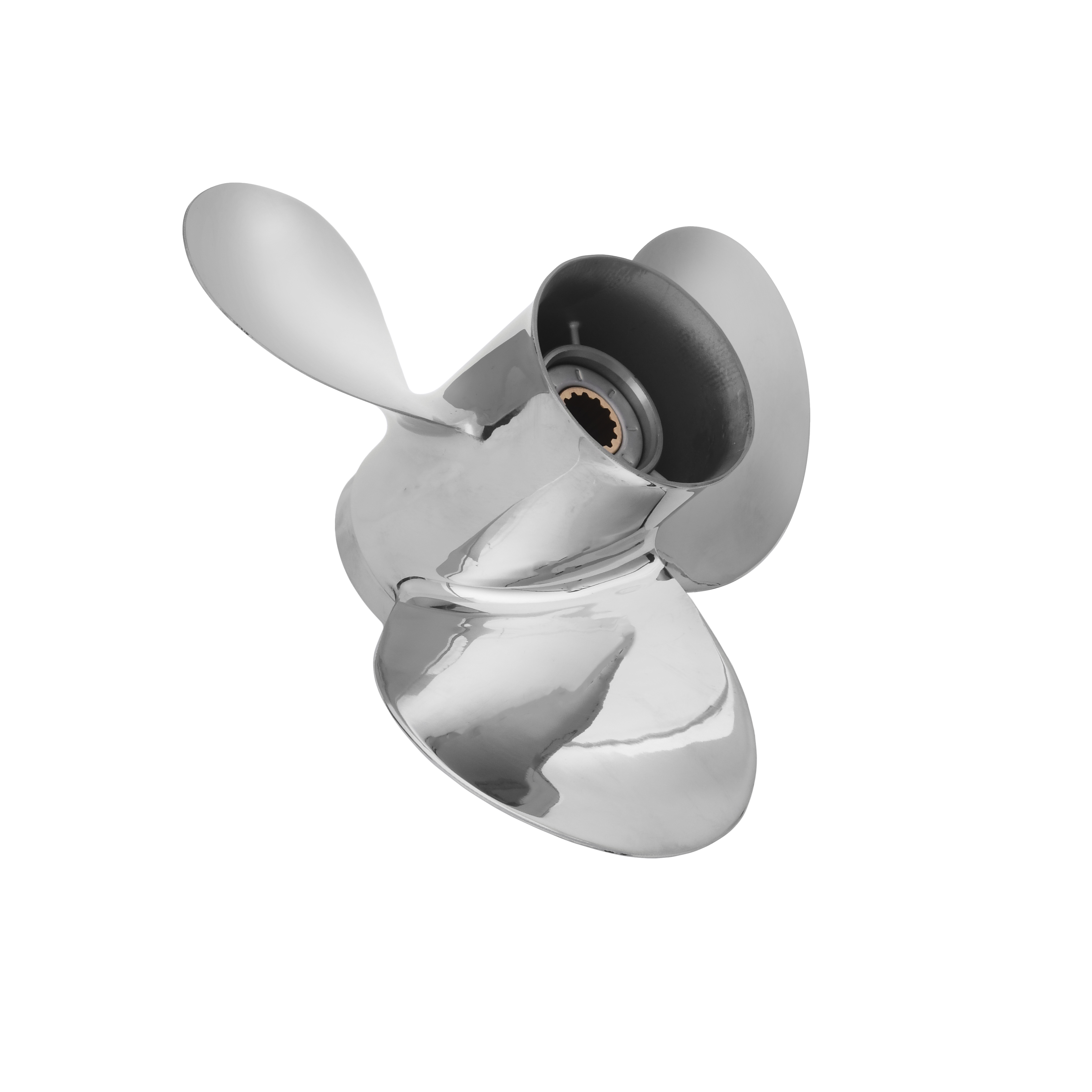 35-65 HP Stainless Steel Outboard Propeller for Suzuki 990C0-00501-11P 13Teeth Right