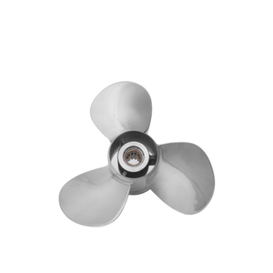 25-60HP Stainless Steel 11 1/8 X 13 Outboard Propeller for Yamaha 663-45974-02-98 13Tooth Spline
