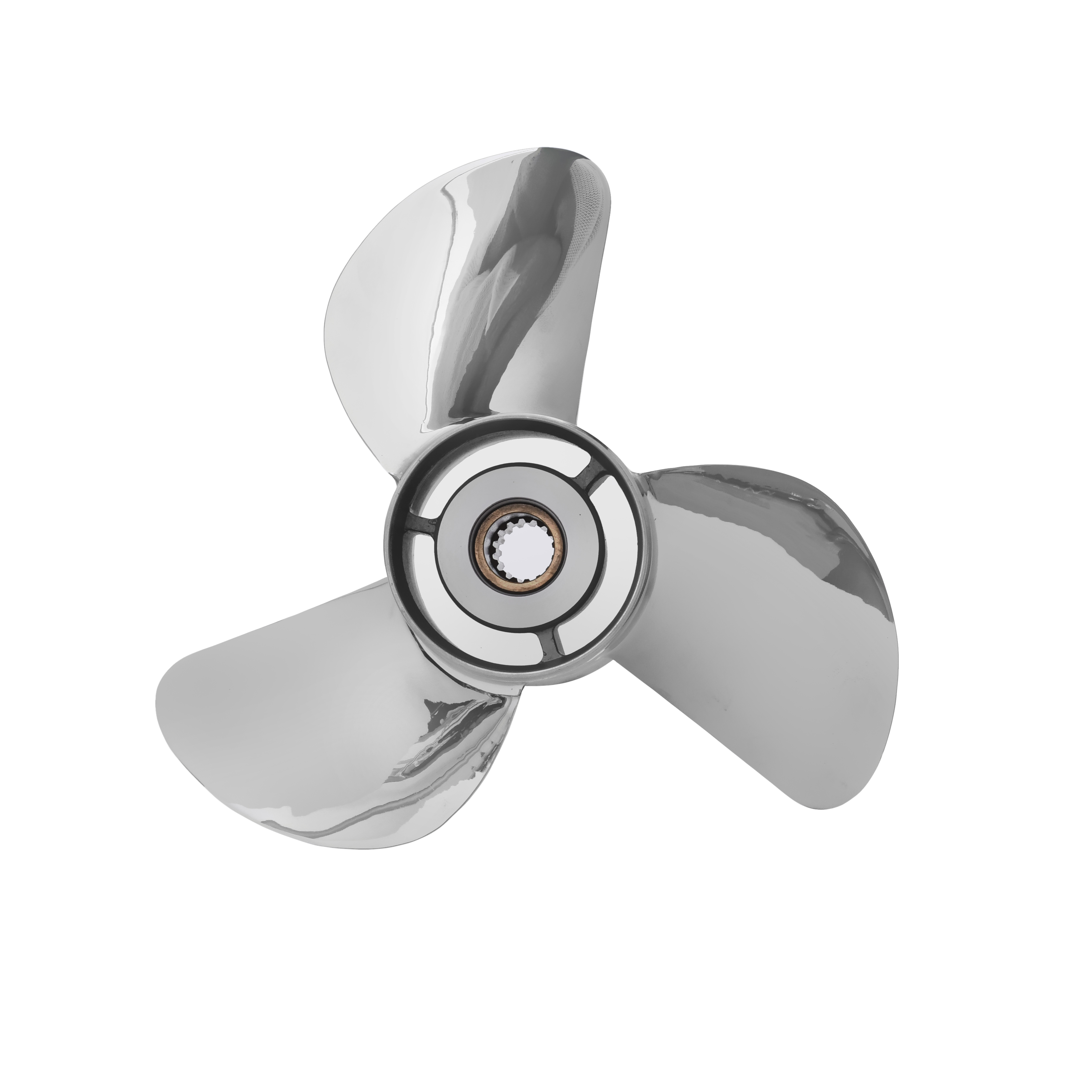 Stainless Steel YAMAHA Marine Outboard Propeller For SUZUKI DF60,70