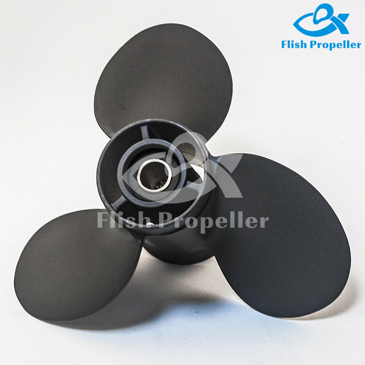 8-15HP Aluminum 9 1/4 x 9 Outboard Propeller for BRP 763458 13 Teeth Right