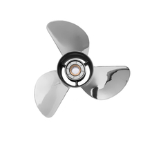 25-70HP Stainless Steel 10 1/2 X13 Outboard Propeller for Mercury 48-855858A46 13Tooth Spline RH