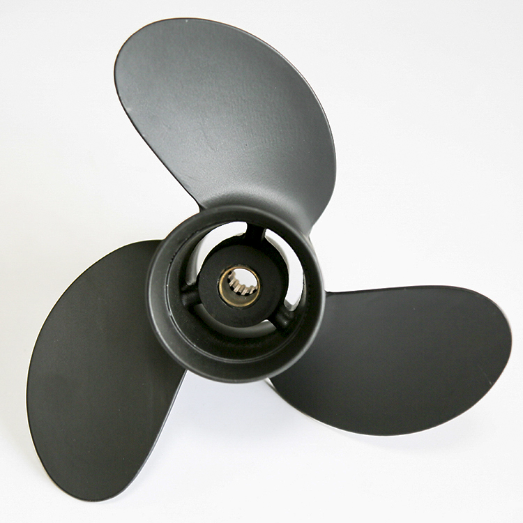  8-9.8HP Aluminum 8.5 X 7.5 Outboard Propeller for NISSAN 3B2B64515-1
