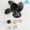 Interchangeable 50-130HP Aluminum Outboard Propeller 4 Blades for Mercury